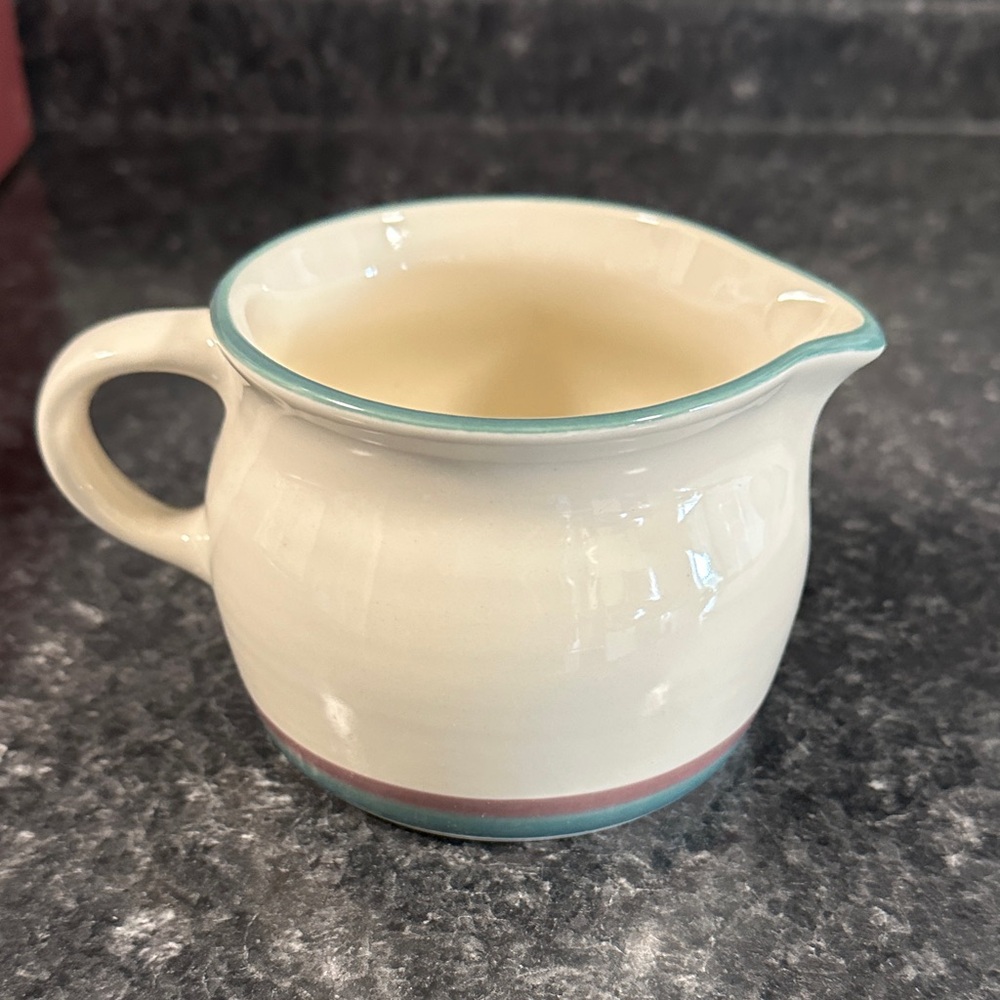 Pfaltzgraff Juniper Gravy Boat with Saucer and Box 1993 - Picture 8 of 13